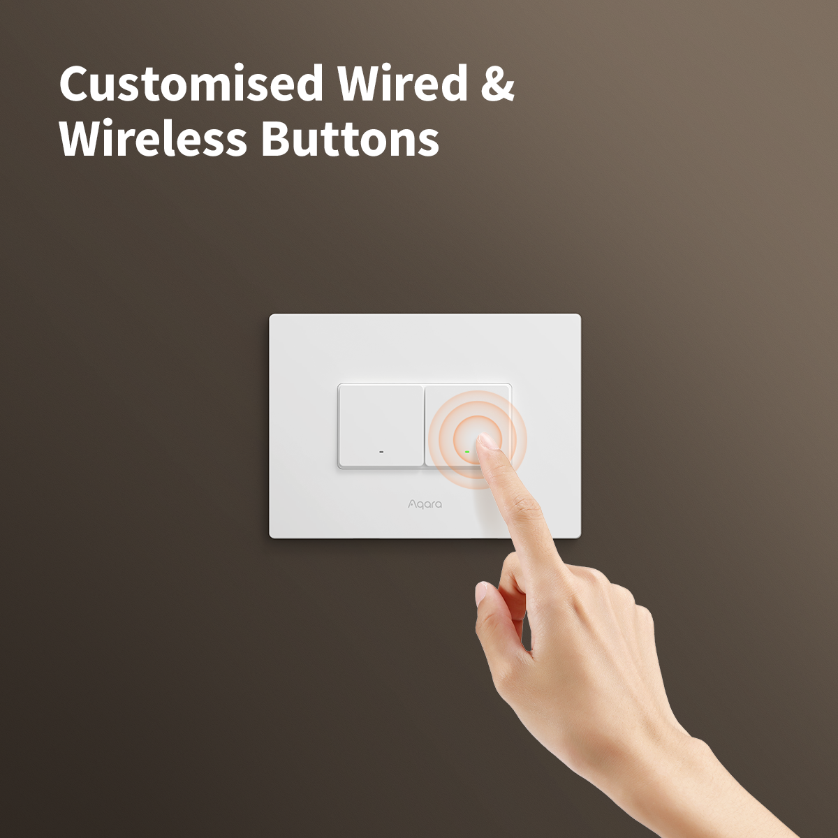 Aqara Smart Wall Switch H2 (Horizontal)