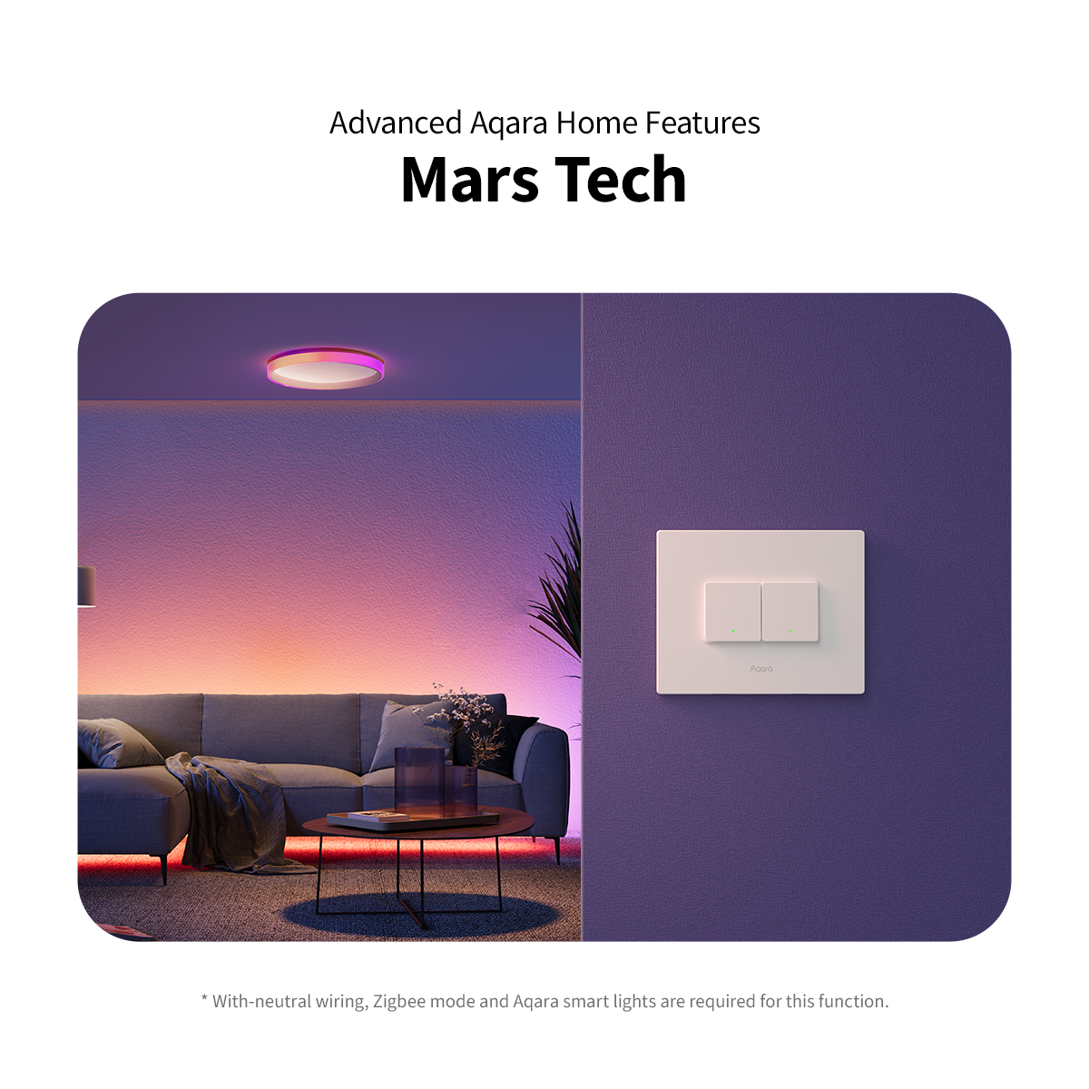 Aqara Smart Wall Switch H2 (Vertical)