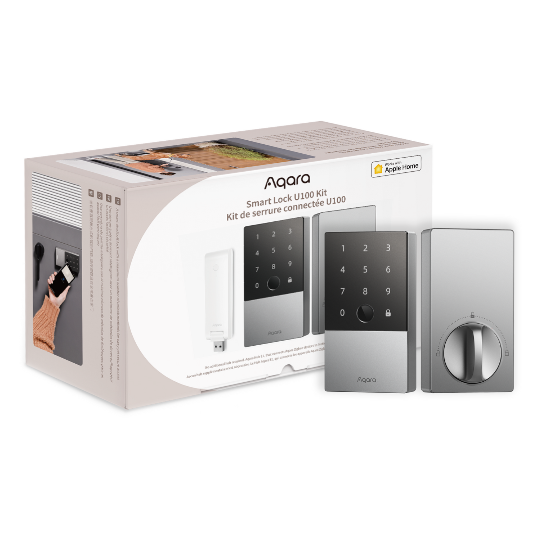 Aqara Smart Door Lock U100 with E1 Hub Kit